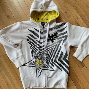 Fox zipper hoodie